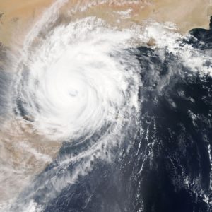 hurricane from space